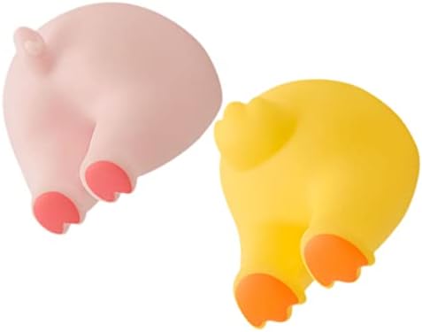 PRETYZOOM Animal Butt Hook Hanger Wall Toothbrush Holder