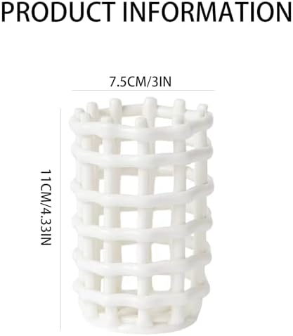 LILITURF Ceramic Toothbrush Holder for Bathroom