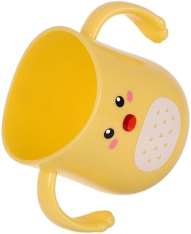 Durable Kids Toothbrush Holder Cartoon Design Bathroom Mug