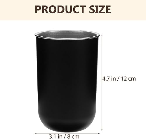 2pcs Unbreakable Toothbrush Holder Cups with Chic Design