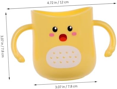 Unbreakable Kids Tooth Brush Cup with Cartoon Holder