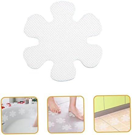 SWOOMEY 12pcs Flower Non-Slip Stickers for Safe Walking in Bathrooms