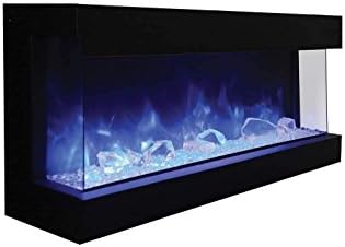Amantii 60-Inch True View Slim Electric Fireplace with WiFi