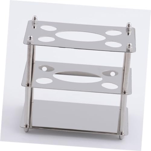 Stainless Steel Toothbrush and Toothpaste Holder