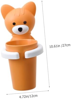 PLAFOPE Wall Toothbrush Holder Set