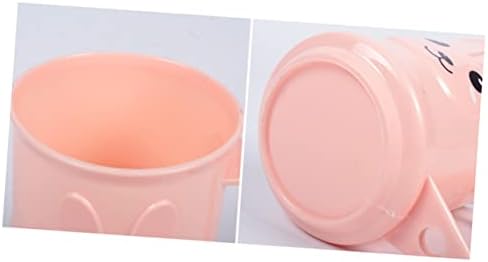 Cabilock Cartoon Rabbit Toothbrush Holder Bathroom Tumbler Cup