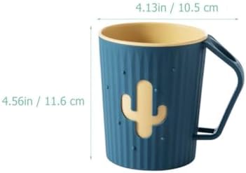 DOITOOL 4Pcs Toothbrush Holders Bathroom Accessories