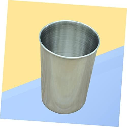 IMIKEYA 2pcs Stainless Steel Water Tumbler Multi Use Bathroom Holder