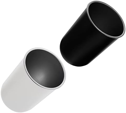 Healifty 2PCS Reusable Toothbrush Mugs