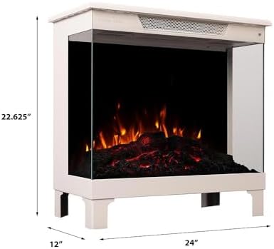 Modern Ember Skyline Smart Electric Fireplace