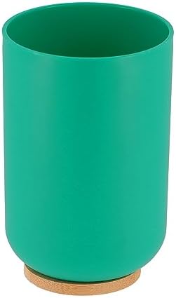 Bamboo-Based Green Padang Tumbler - 10 Fl Oz Toothbrush Holder