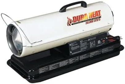 Dura Heat DFA50 50K BTU Kero Forced Air Heater with Carry Handle