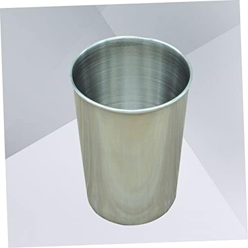 IMIKEYA 2pcs Stainless Steel Water Tumbler Multi Use Bathroom Holder