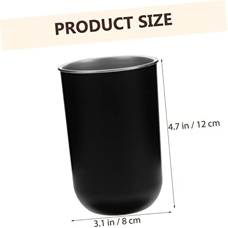 Stainless Steel Toothbrush Holder with Cup Stand