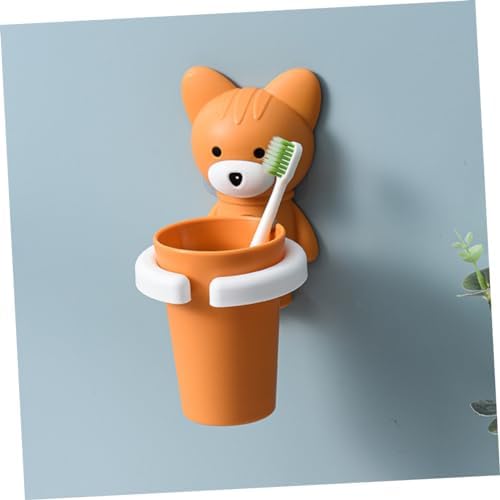 PLAFOPE Wall Toothbrush Holder Set