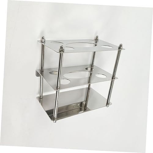 Stainless Steel Toothbrush and Toothpaste Holder