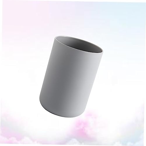 DECHOUS Portable Grey Couples Toothbrush Cup