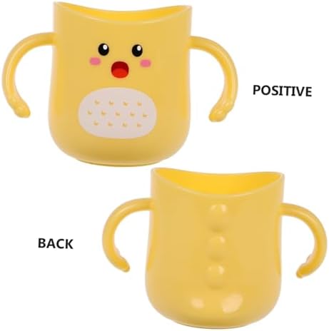 Durable Kids Toothbrush Holder Cartoon Design Bathroom Mug