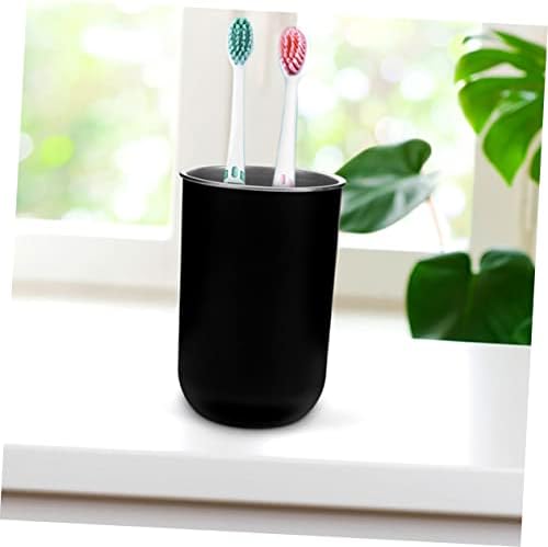 Healifty 2PCS Reusable Toothbrush Mugs