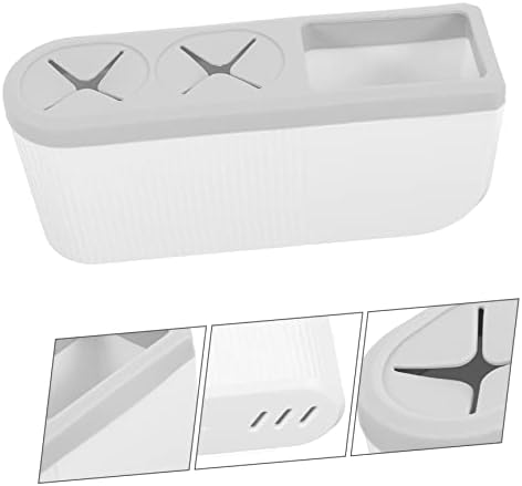 IWOWHERO Wall Mounted Toothbrush Holder