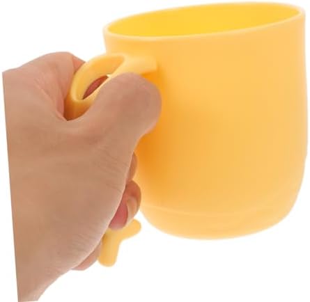 Cartoon Dolphin Handle Mouthwash Cup for Kids
