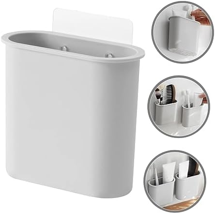 Hoement Wall Toothbrush Holder with Drainage