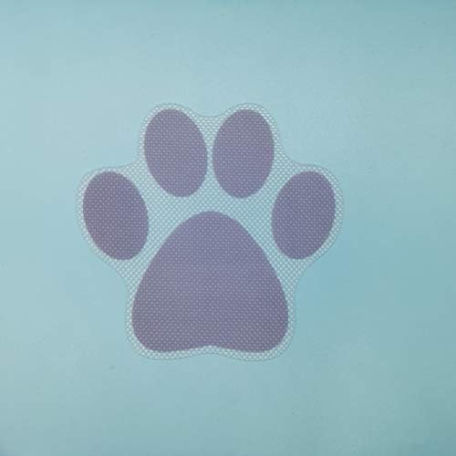 Cabilock 4pcs Cartoon Dog Footprint Bath Stickers - Safe and Fun for Kids