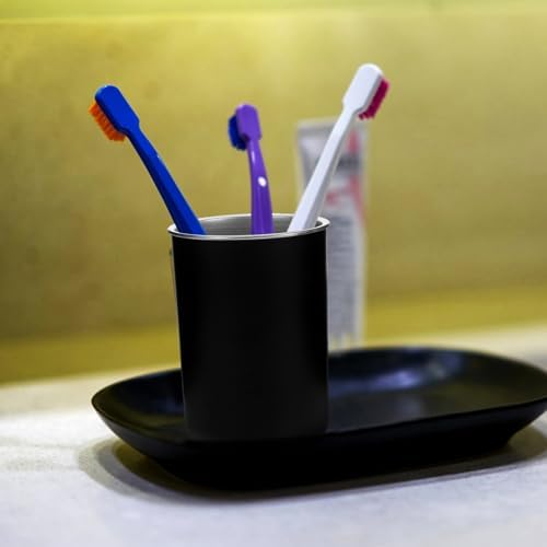 Alipis Multifunctional Bathroom Toothbrush Holder Cup