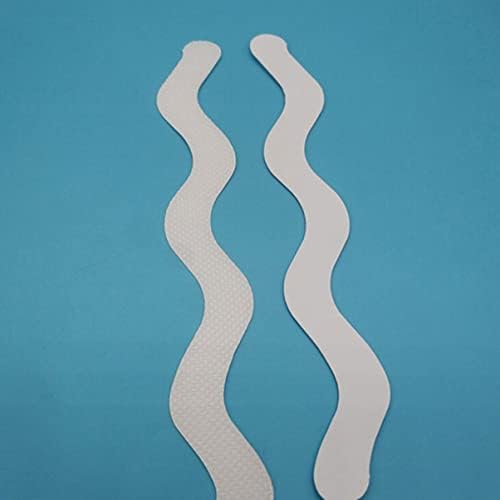 PRETYZOOM 36pcs S Shape Anti-Slip Bathtub Stickers