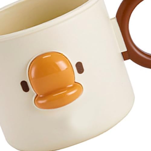 2PCS Cartoon Toothbrush Cup with Holder for Kids and Couples