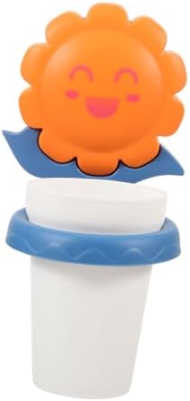 LIFKOME Cartoon Toothbrush Cup Rack Wall-Mounted Organizer 1
