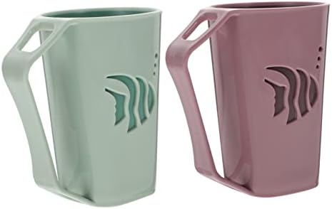 Hemoton Reusable Toothbrush Holder Cups for Kids and Adults