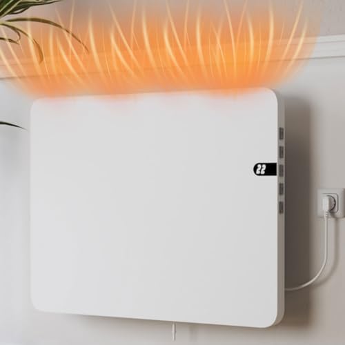 Efficient Wall Mounted Electric Heater for Home Office 600W