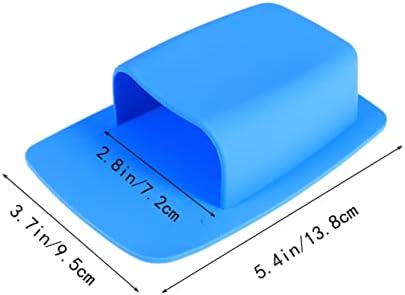 HEALLILY Toilet Organizer Wall Mount Toothbrush Holder Silicone Bathroom Storage 1