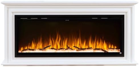 Touchstone Sideline Elite 50 Smart Electric Fireplace with Mantel 1