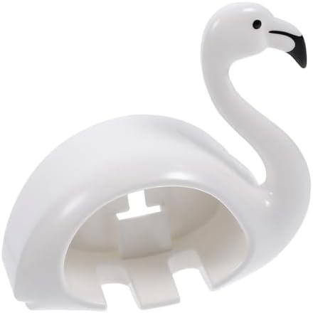 Garneck Wall Toothbrush Holder with Flamingo Design