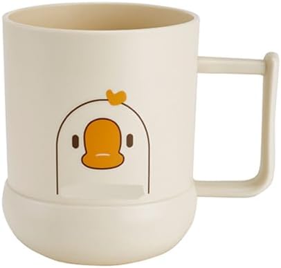 Cute Cartoon Toothbrush Cup with Toothpaste Holder