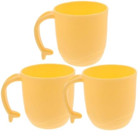 Cartoon Dolphin Handle Mouthwash Cup for Kids