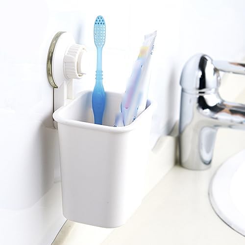 Wall Mounted Toothbrush Holder No Drilling Required