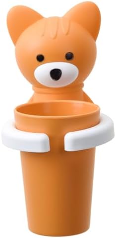 Wall Mounted Toothbrush Holder with Fox Design