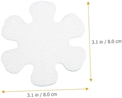 SWOOMEY 12pcs Flower Non-Slip Stickers for Safe Walking in Bathrooms