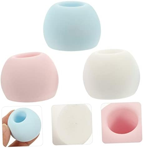 Luxshiny 3-Piece Diatomite Toothbrush Holder Set