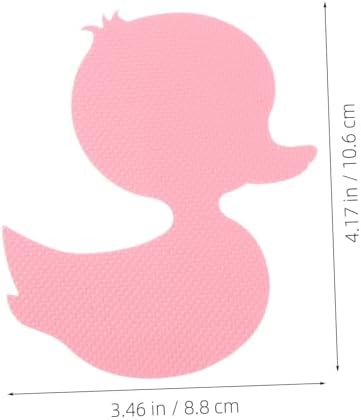12Pcs Cartoon Duck Non-Slip Bath Stickers