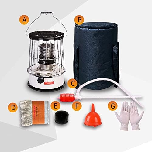WEBUP 6L Kerosene Heater with Stove Bag and Glass Burner