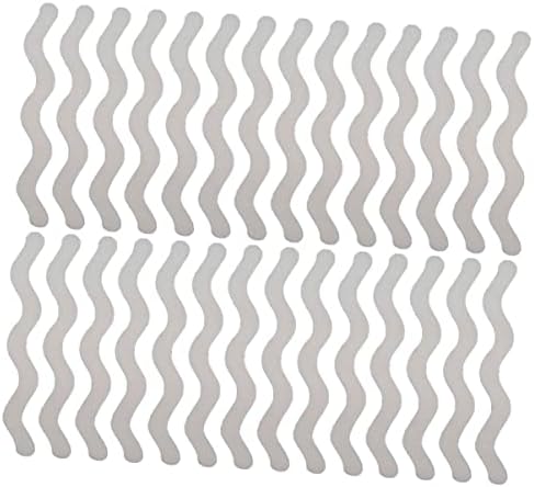 ABOOFAN 36Pcs S Shape Anti-Slip Bathtub Stickers