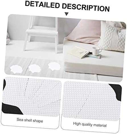 LIFKOME 12pcs Sea Shell Bath Tub Anti-Slip Stickers for Bathroom Safety
