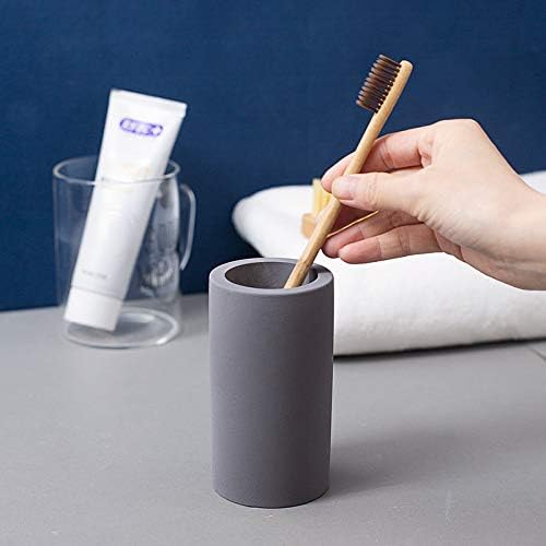 Phitruer 2 Pack Diatomite Toothbrush Holder - Dark Grey