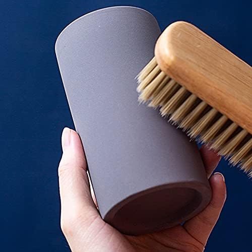 Phitruer 2 Pack Diatomite Toothbrush Holder - Dark Grey