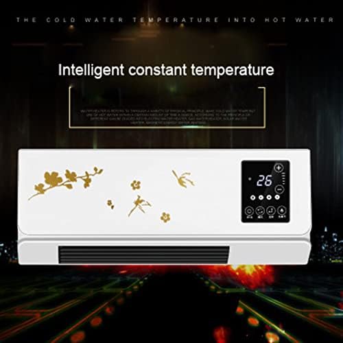 ZOCWJK 2000W Wall Mounted Space Heater with Cooling and Remote Control