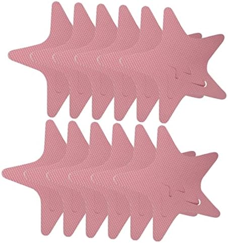 HAKIDZEL 12 Pcs Anti-Slip Star Pattern Bathtub Stickers